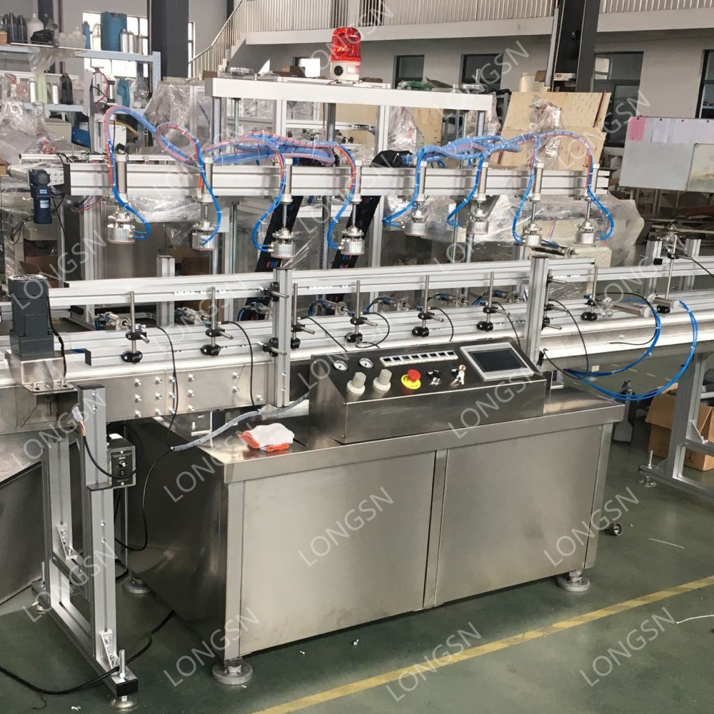 Bottle Leak Testing Machine Máquina de teste de vazamento de garrafas