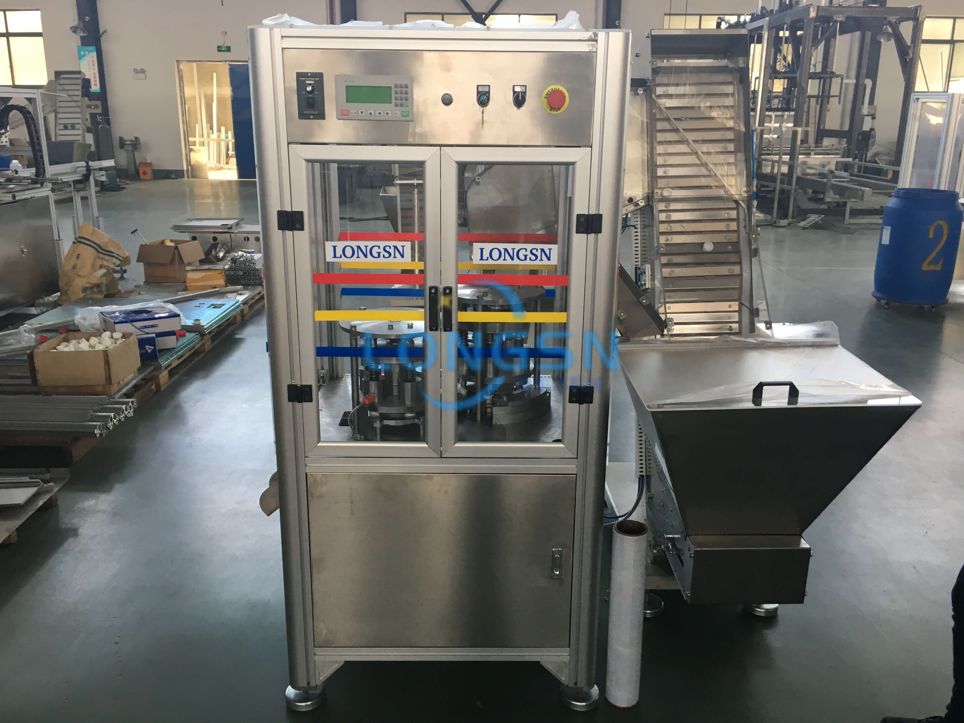 M&aacute;quina de corte de tampa