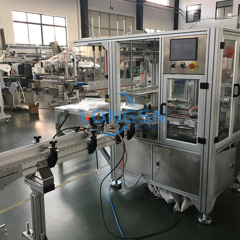 M&aacute;quina de embalagem de bolsa de garrafa vazia