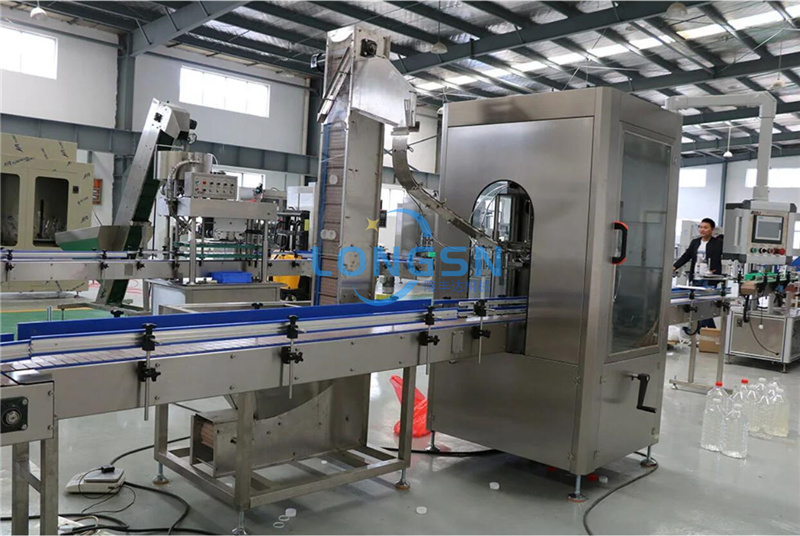 M&aacute;quina de tampa de garrafa