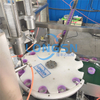 Máquina de inserção de junta de espuma PE de tampa plástica de alta velocidade automática Máquina de inserção de forro de junta sensível à pressão