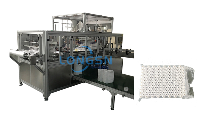 Máquina de embalagem automática do ensacamento da garrafa