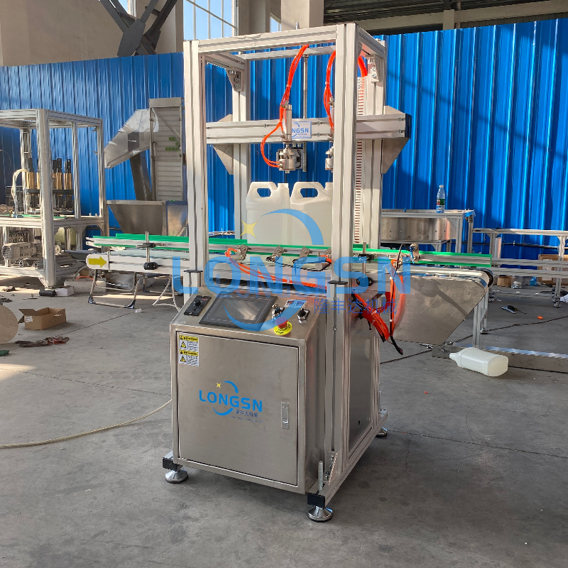 M&aacute;quina de teste de vazamento para garrafas de pl&aacute;stico