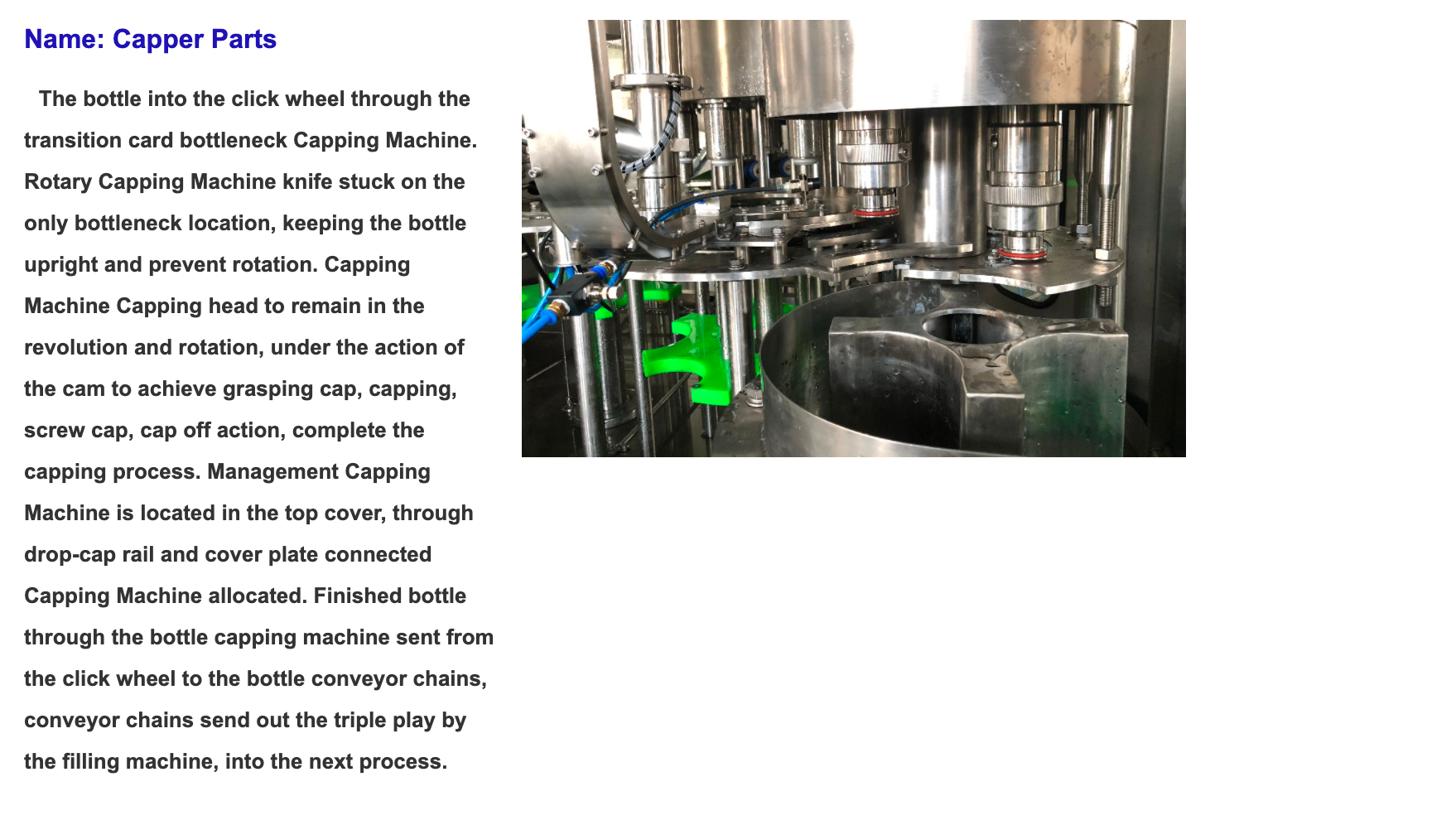 M&aacute;quina de enchimento carbonatada