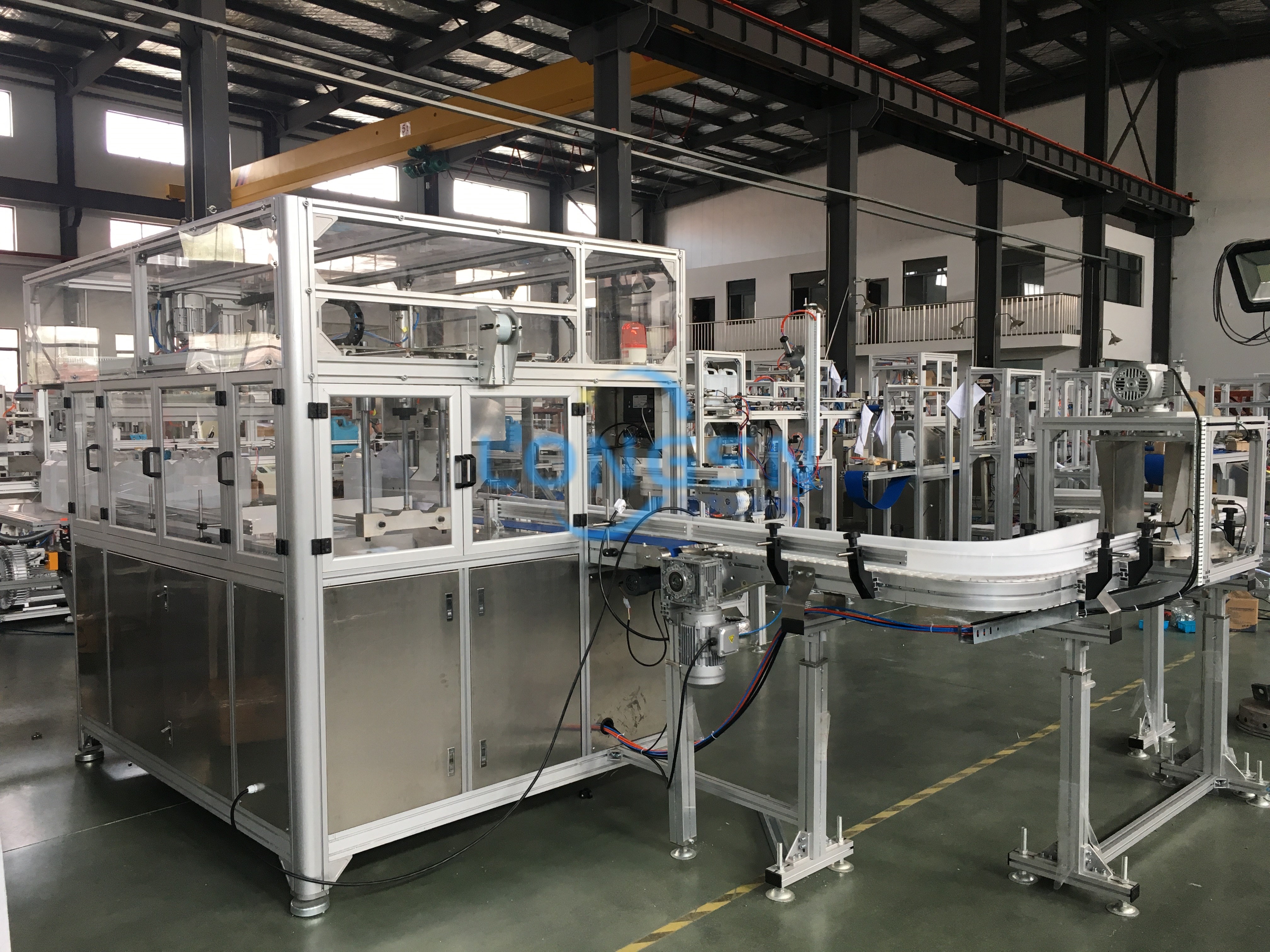 m&aacute;quina de embalagem de garrafa vazia