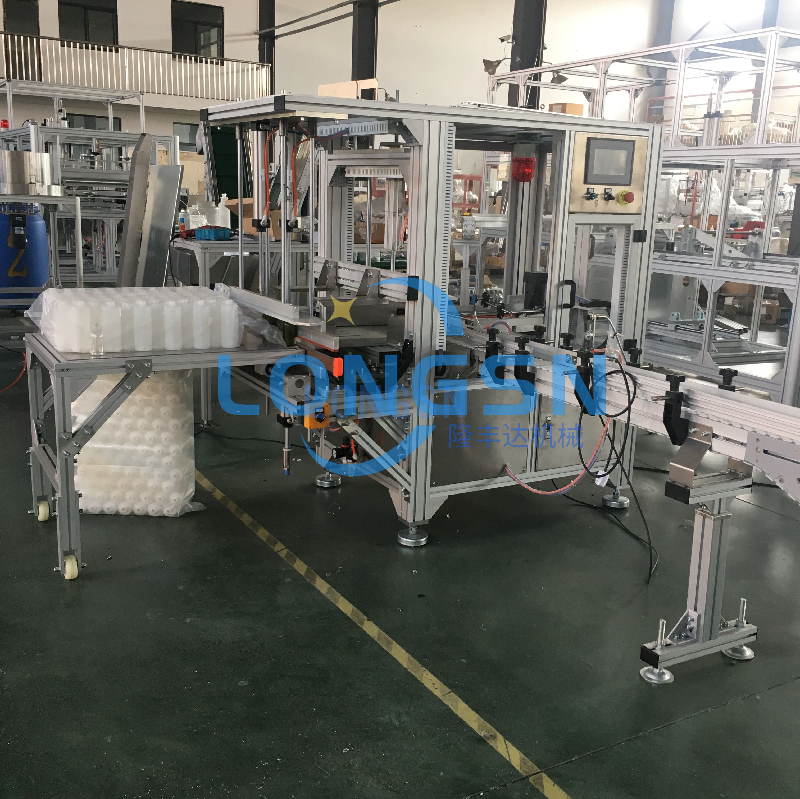 m&aacute;quina de embalagem de garrafa vazia