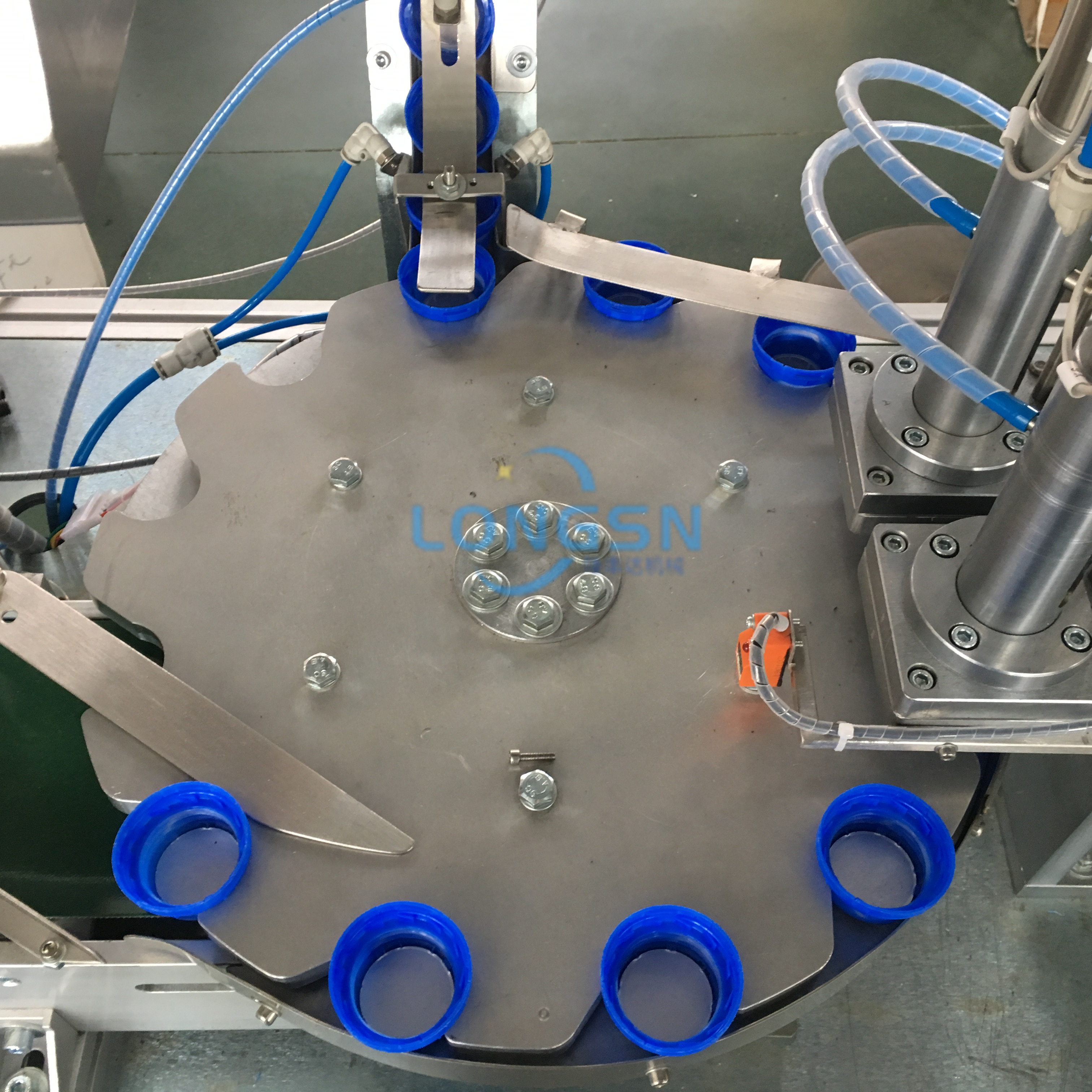 Fabricante de tampa automática de tampa automática completa Máquina de inserção de alumínio