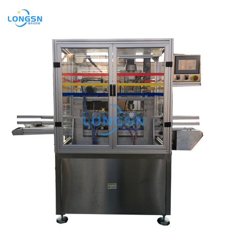 Máquina de teste de corte de corte de boca vazia no pescoço de garrafa de garrafa automática 
