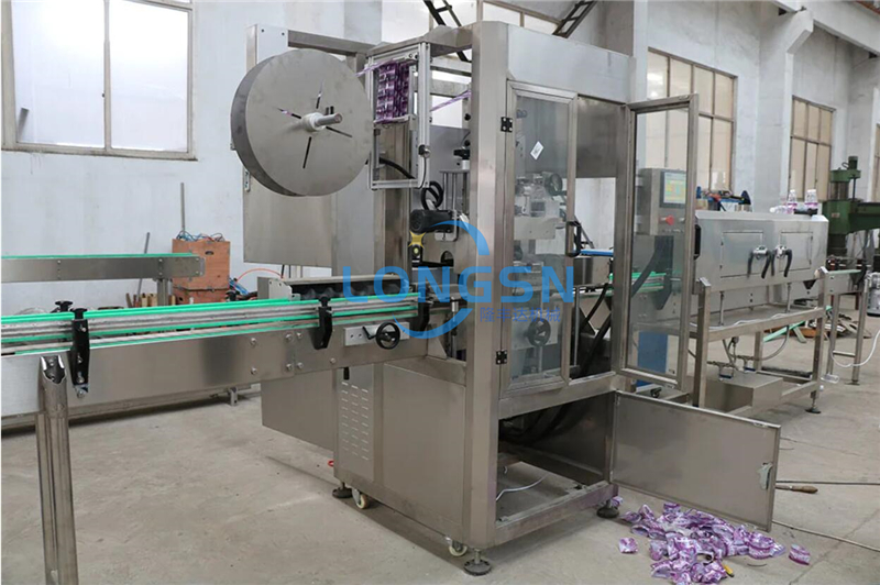 M&aacute;quina de rotulagem de manga