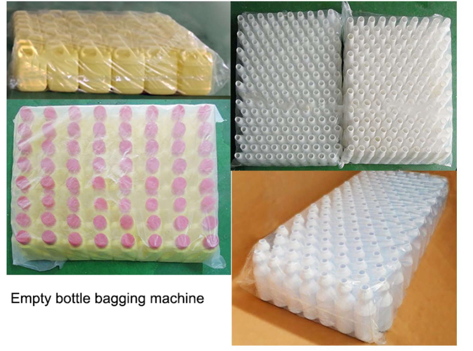 Fabricante de embalagem de garrafas vazias semi -automáticas de plástico de plástico