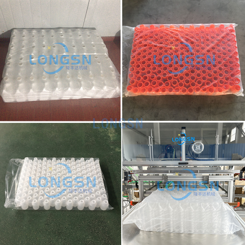 Fabricante automático de embalagem de embalagem de garrafas de garrafa de estimação plástica