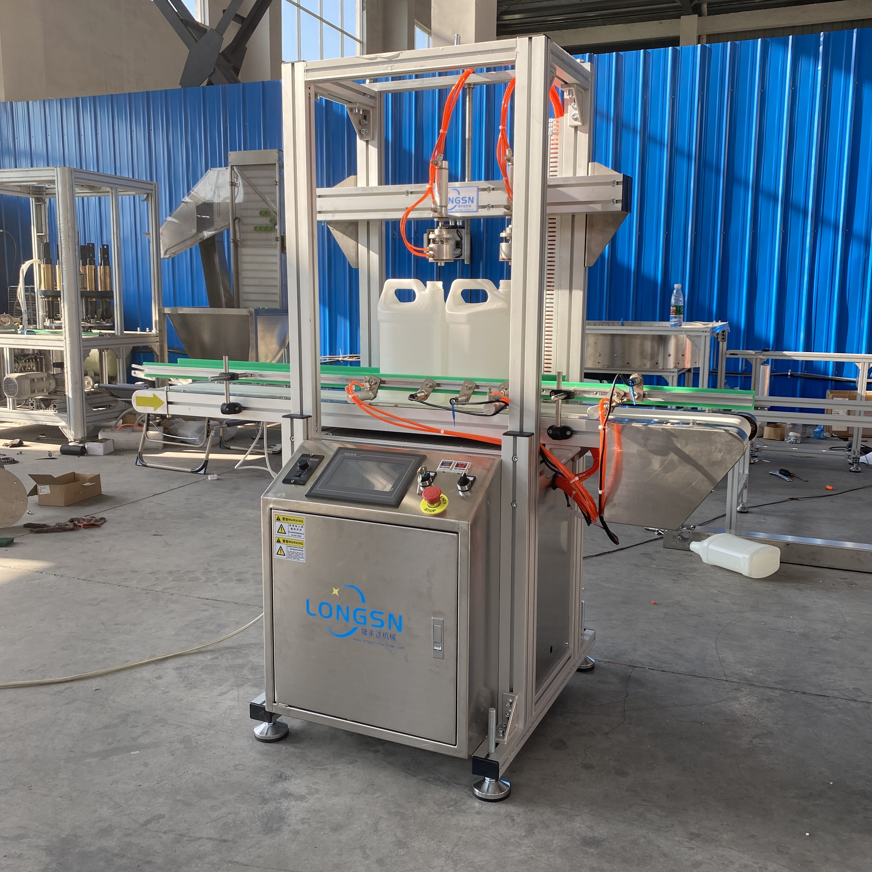 M&aacute;quina de teste de vazamento de garrafa