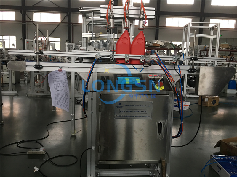 m&aacute;quina de teste de vazamento de garrafa