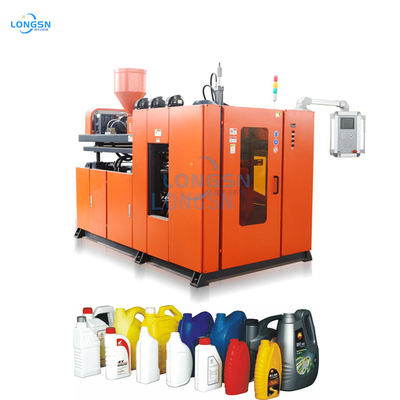 Plástico de estação dupla única 1L 2L 3L 5L 10L Jerry pode fazer máquinas PP PE Bottle Extrusion Blow Molding Machine
