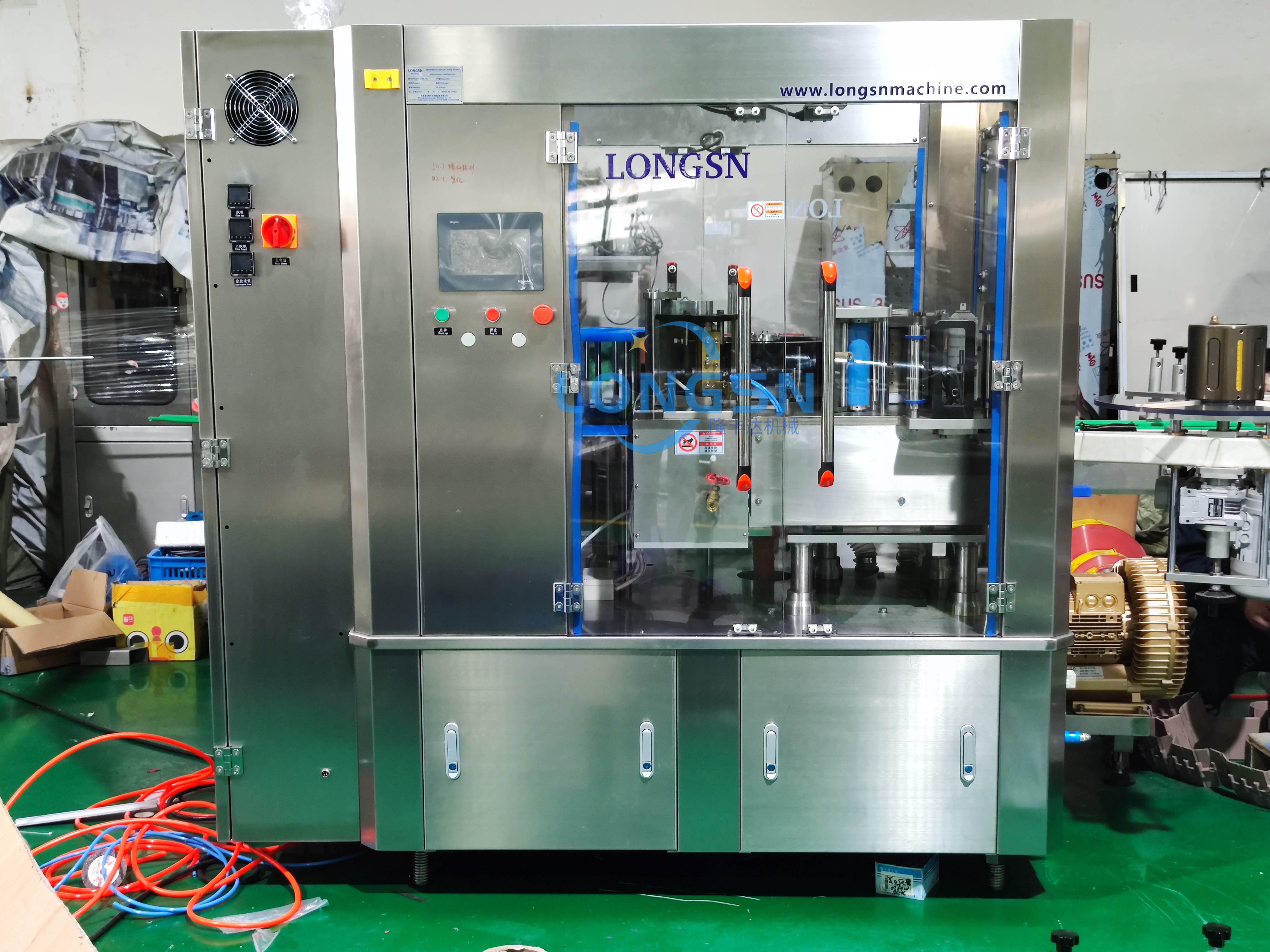 M&aacute;quina de rotulagem de cola quente