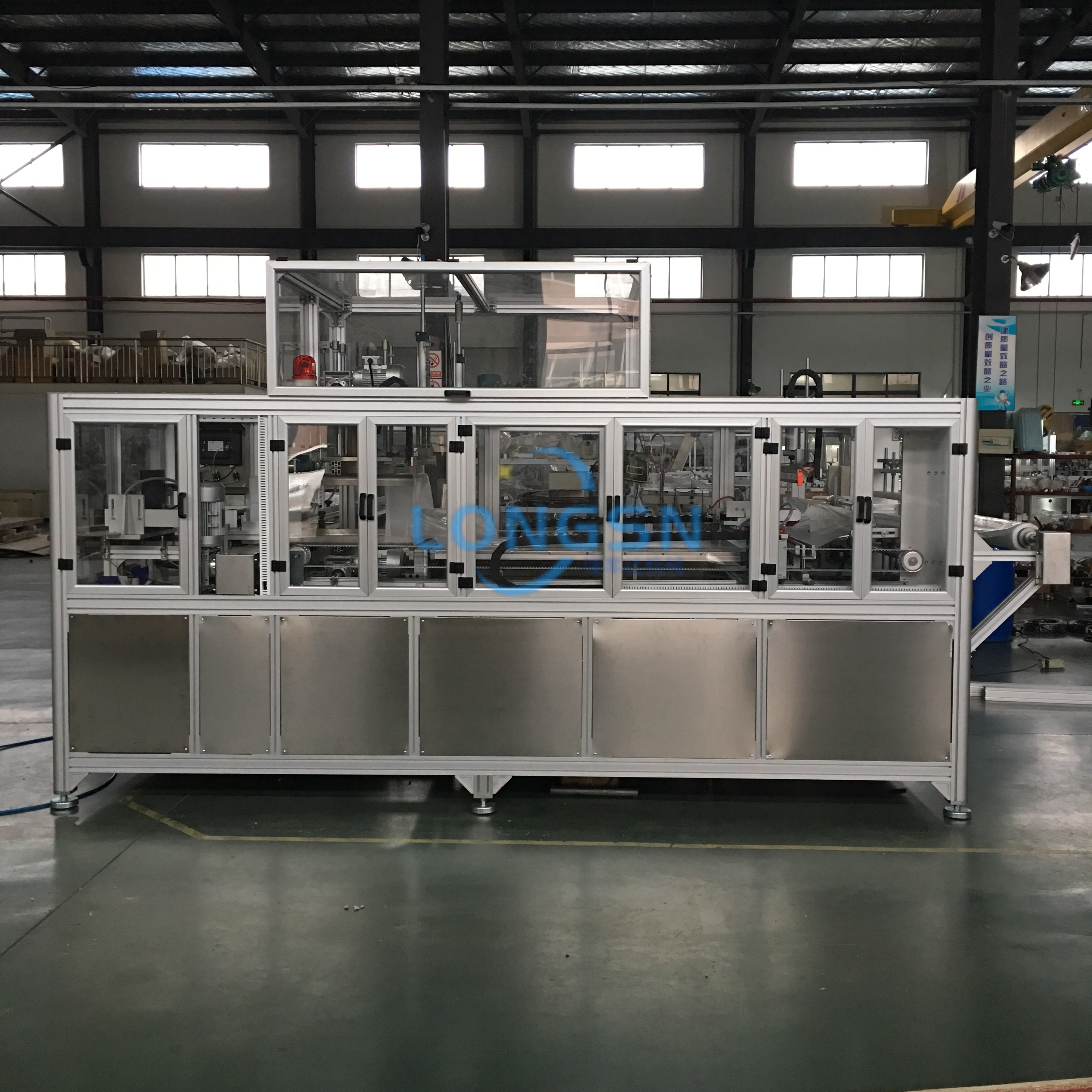 m&aacute;quina de embalagem de garrafa vazia