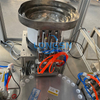 Máquina automática de montagem de tampa o anel de plástico e máquina de inserção de forro de tampa