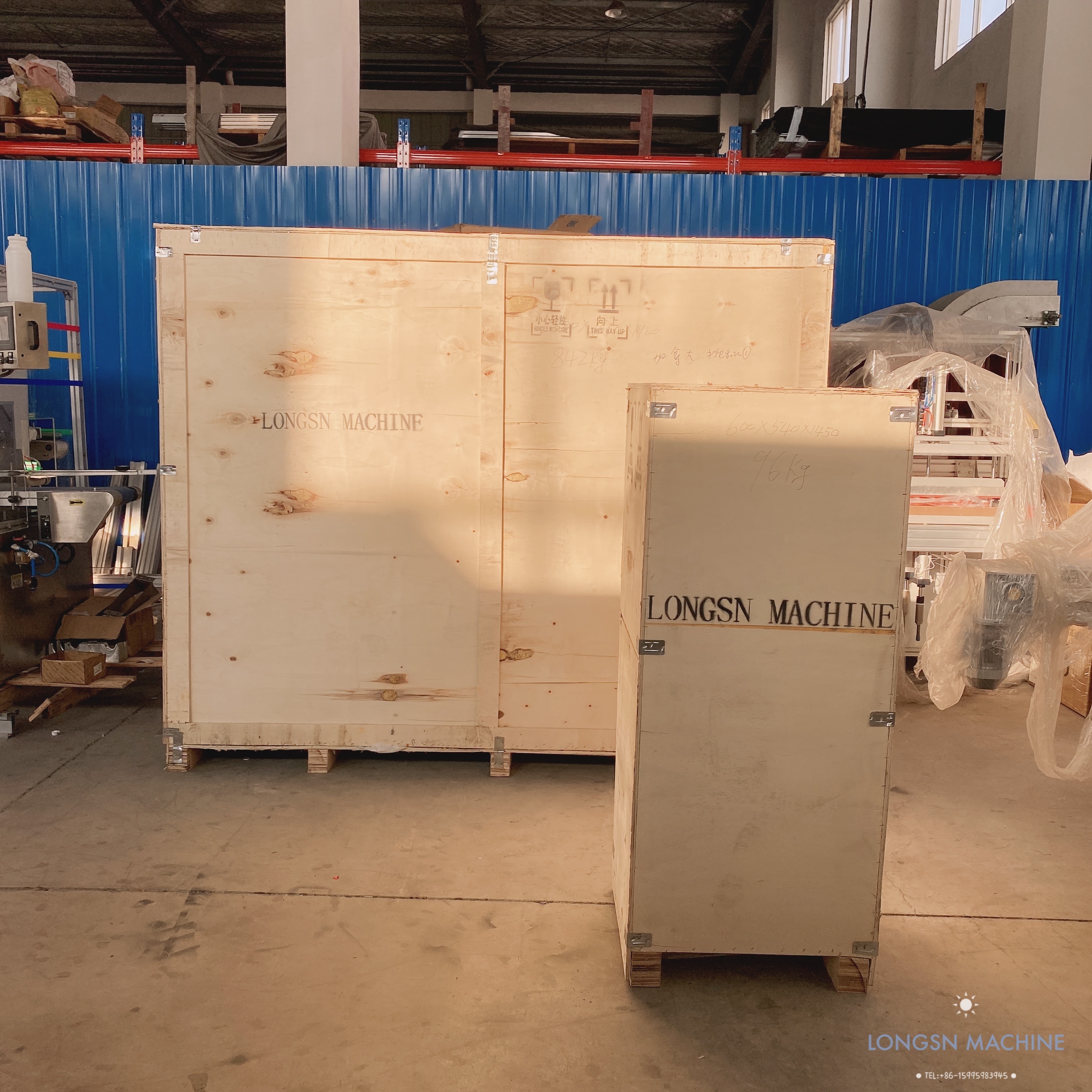 M&aacute;quina de ensacamento de garrafa vazia