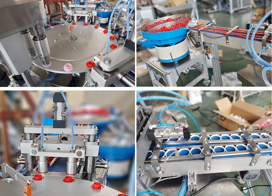 M&aacute;quina de montagem de tampa