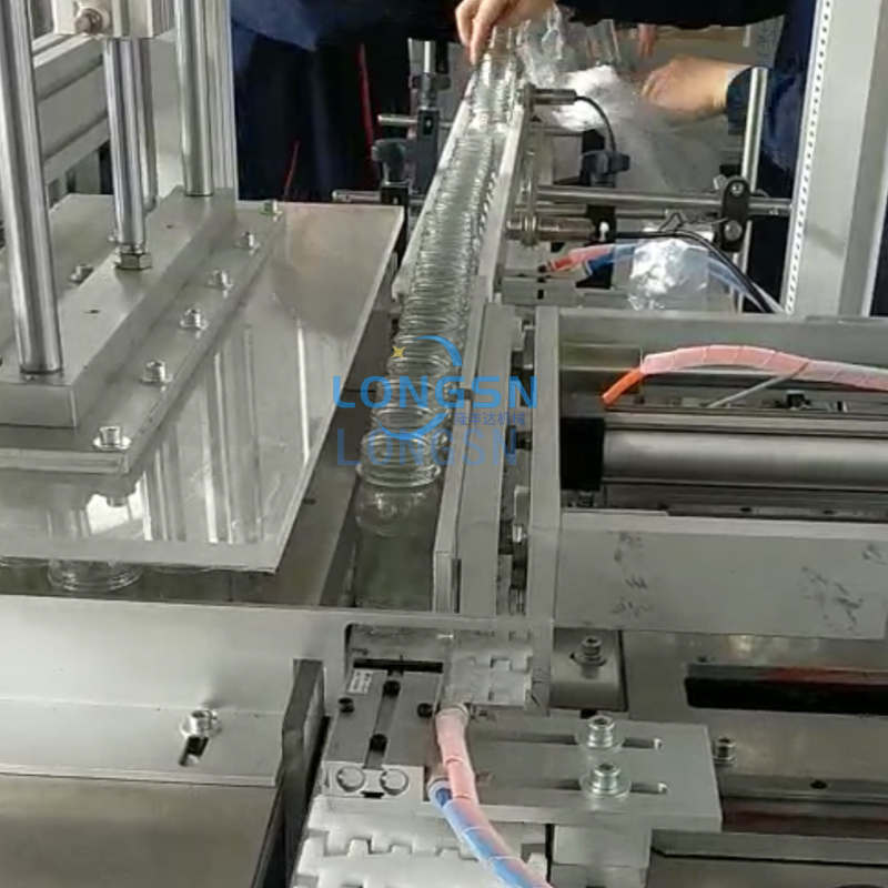 m&aacute;quina de embalagem de garrafa vazia