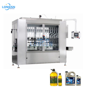 Máquina de enchimento de detergente para garrafa tipo linear automática óleo/desinfetante para as mãos
