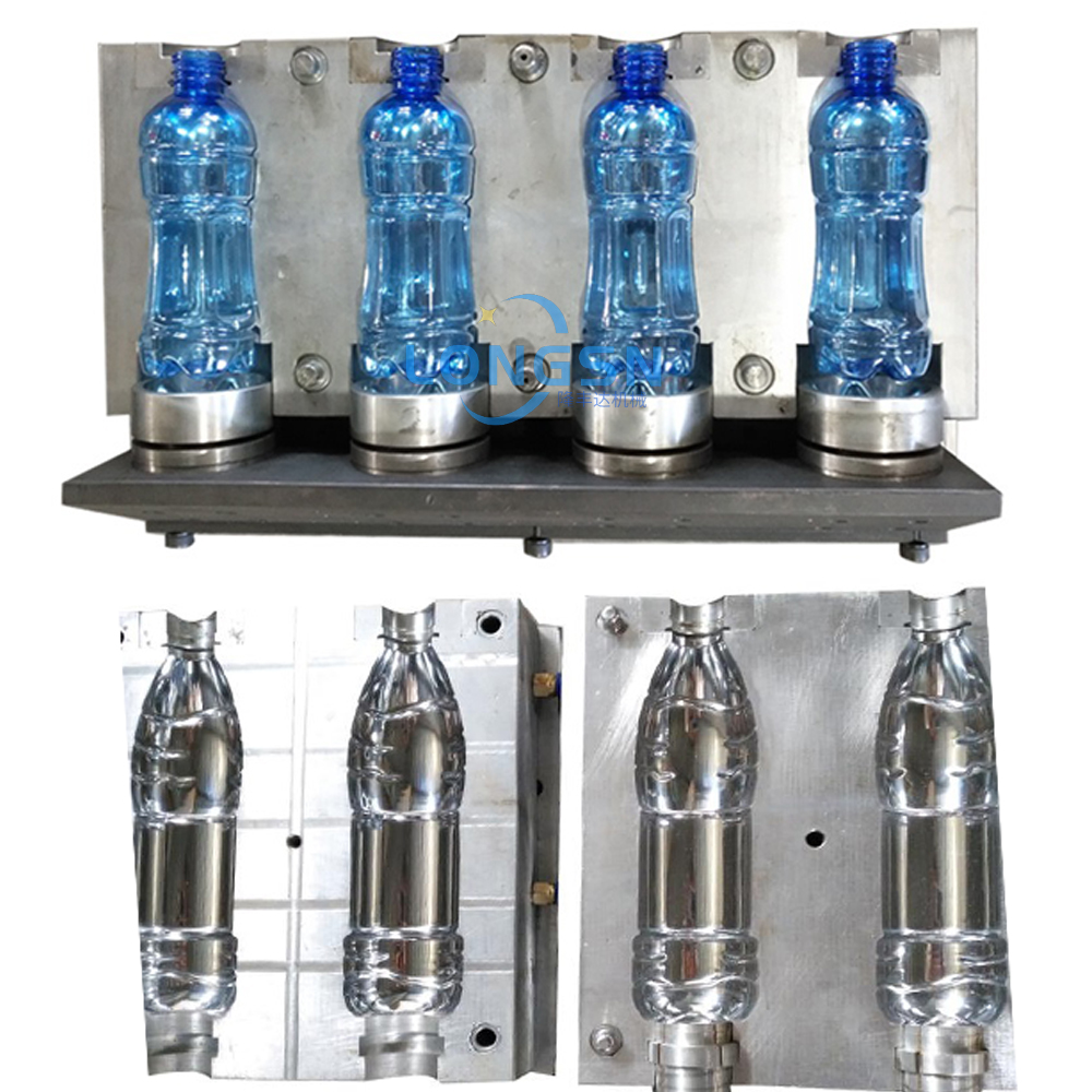 Preço da máquina de moldagem de sopro de garrafa de água potável de plástico semi automática