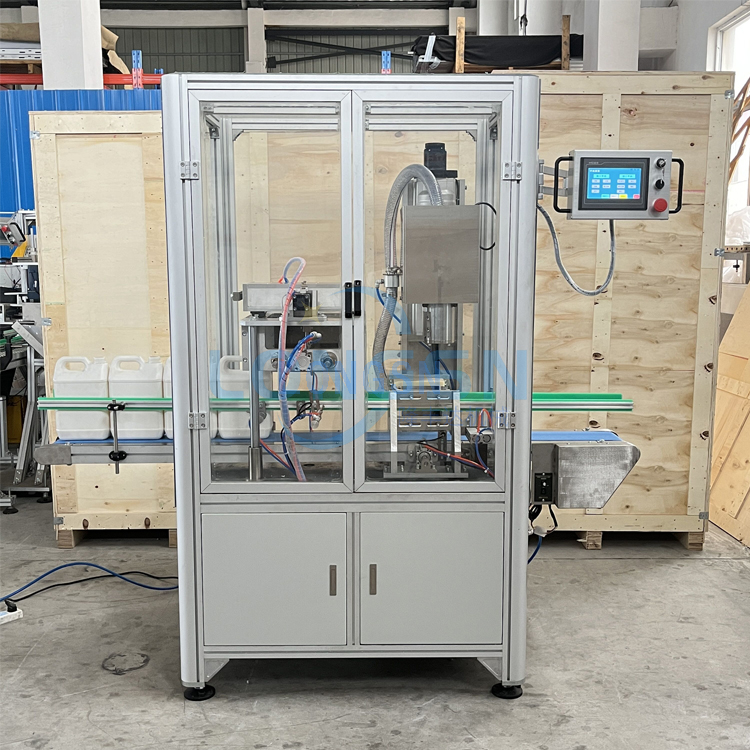 M&aacute;quina de corte de corte de garrafa no pesco&ccedil;o