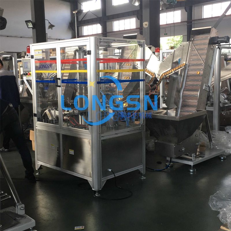 M&aacute;quina de montagem de tampa de prova de prova resistente